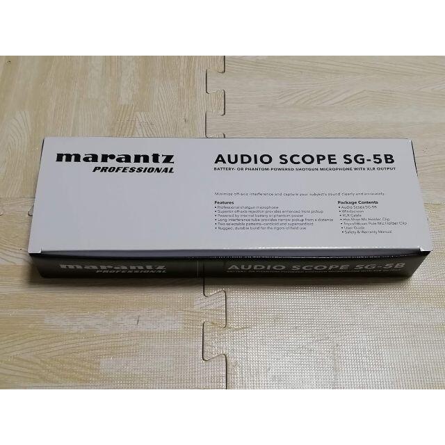 マランツプロ ショットガンマイク Audio Scope SG-5Bの通販 by ΨYOUTEIΨ's shop｜ラクマ