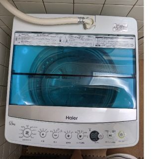 ハイアール(Haier)の美品Haier全自動洗濯機　5.5kg(洗濯機)