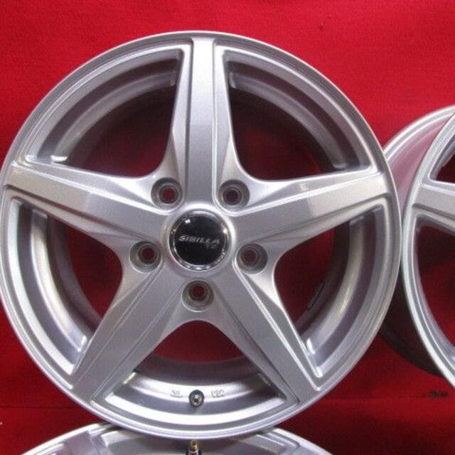 ホイール4本 5穴◆ 2789H-P3の通販 by 株式会社 スパルコトレーディング|ラクマ SIBILLA TZ 15×6J 好評国産