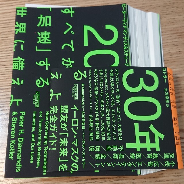 自炊用　２０３０年：すべてが「加速」する世界に備えよ エンタメ/ホビーの本(ビジネス/経済)の商品写真