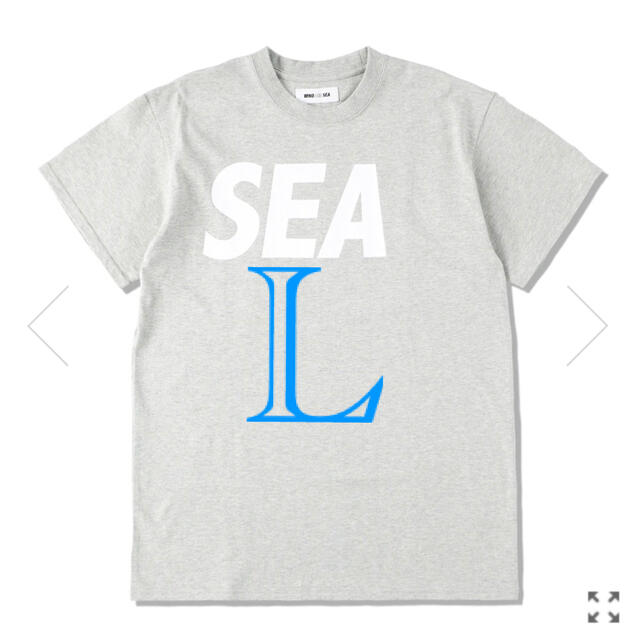 WIND AND SEA S/S T-SHIRT / H.GRAY-WHITE