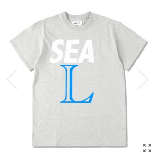 WIND AND SEA S/S T-SHIRT / H.GRAY-WHITE(Tシャツ/カットソー(七分/長袖))