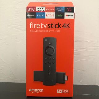 新品未開封Fire TV Stick 4K - Alexa対応音声認識(映像用ケーブル)