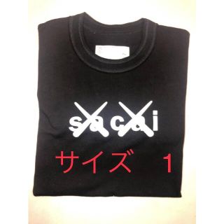 サカイ(sacai)のSacai kaws 21aw ロンT サイズ1(Tシャツ/カットソー(七分/長袖))