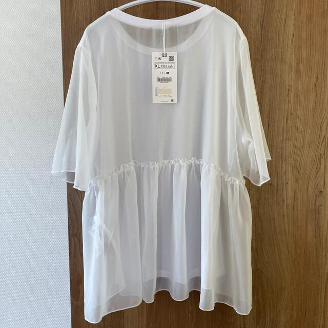 ZARA(ザラ)のZARA  シースルーT shirt レディースのトップス(Tシャツ(半袖/袖なし))の商品写真