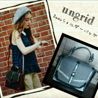 アングリッド(Ungrid)の【未使用】ungrid 2wayショルダーbag(ショルダーバッグ)