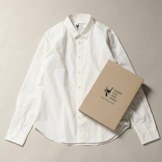 ジャーナルスタンダード(JOURNAL STANDARD)の新品　FINGER FOX AND SHIRTS 長袖シャツ　ホワイト　Lサイズ(シャツ)