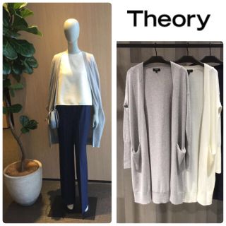 セオリー(theory)の美品♡ 2019 theory セオリー ロングカーディガン(カーディガン)