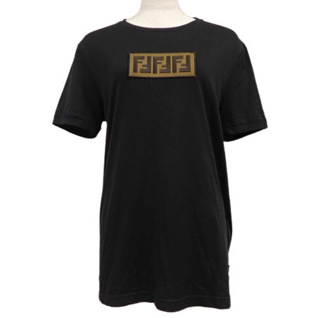 FENDI(フェンディ)のフェンディ Tシャツ ブラック黒   40802000753 メンズのトップス(Tシャツ/カットソー(半袖/袖なし))の商品写真