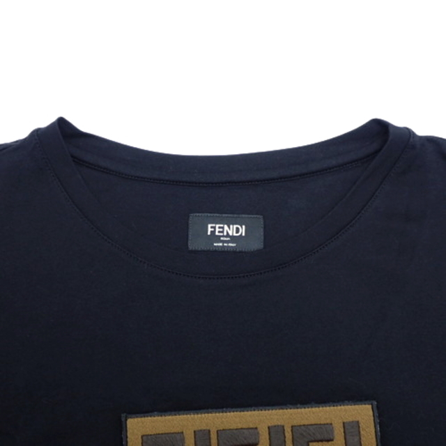 FENDI(フェンディ)のフェンディ Tシャツ ブラック黒   40802000753 メンズのトップス(Tシャツ/カットソー(半袖/袖なし))の商品写真