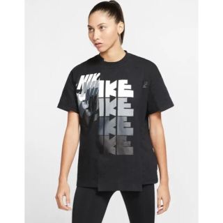 サカイ(sacai)のNIKE sacai ハイブリッドTシャツ(Tシャツ/カットソー(半袖/袖なし))