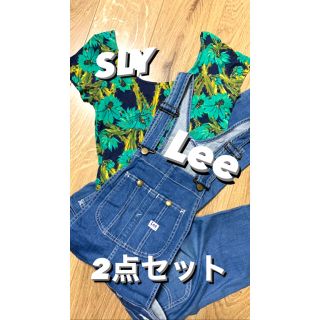 リー(Lee)のSLY TOPS/Lee サロペット　(2点セット)(サロペット/オーバーオール)