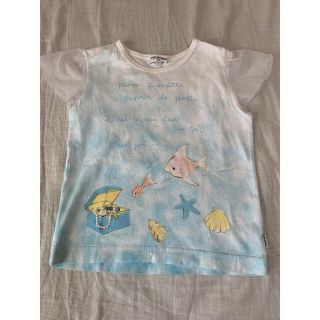 ポンポネット(pom ponette)の金魚や貝殻のTシャツ　110(Tシャツ/カットソー)