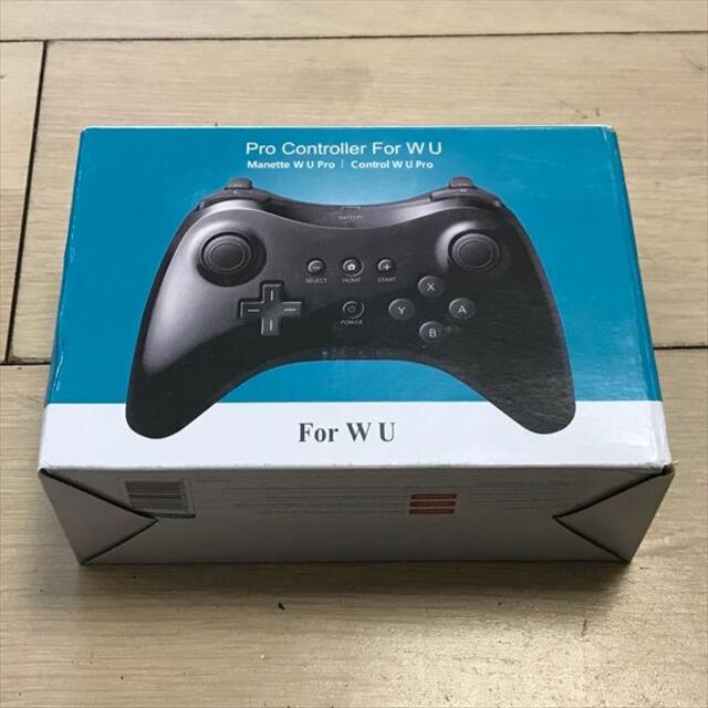 互換品 任天堂 Wiiu用 Pro ワイヤレスコントローラー ブラック Caffettano Waw Pl