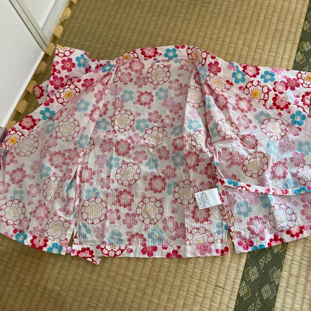 甚平　サイズ120 キッズ/ベビー/マタニティのキッズ服男の子用(90cm~)(甚平/浴衣)の商品写真