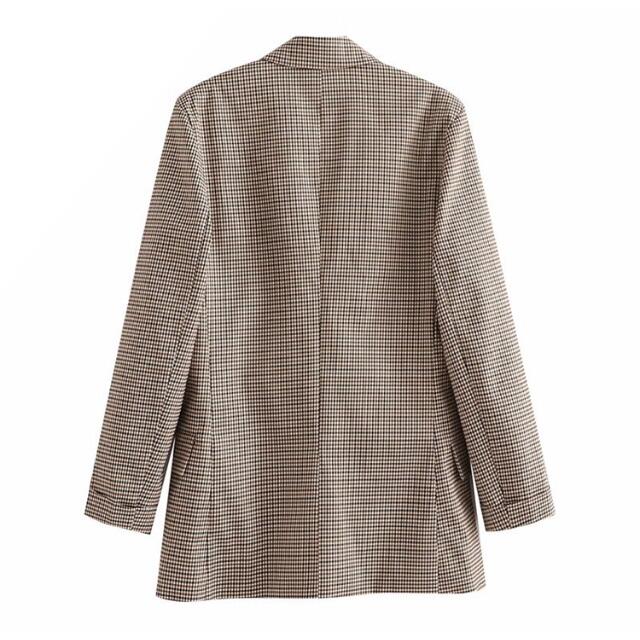 ZARA(ザラ)の🌻7月新作🏖5042◆チェック柄 テーラードジャケット ブレザー  レディースのジャケット/アウター(テーラードジャケット)の商品写真