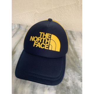 ザノースフェイス(THE NORTH FACE)の２回使用訳あり美品　THE ノースフェイス キャップ　キッズフリー　帽子(帽子)