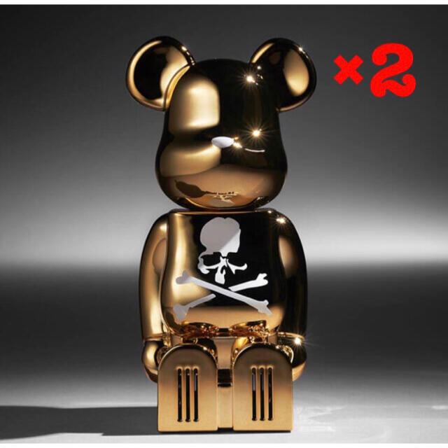 MEDICOM TOY(メディコムトイ)のcleverin BE@RBRICK mastermind JAPAN 2個 エンタメ/ホビーのフィギュア(その他)の商品写真