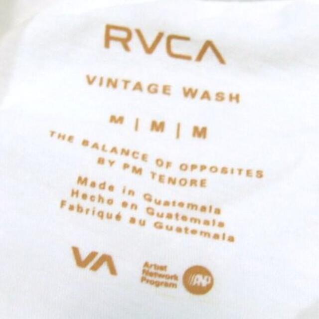 RVCA(ルーカ)の新品 RVCA  カモ柄 HAWAII ロゴTシャツ Aホワイト M表記 メンズのトップス(Tシャツ/カットソー(半袖/袖なし))の商品写真