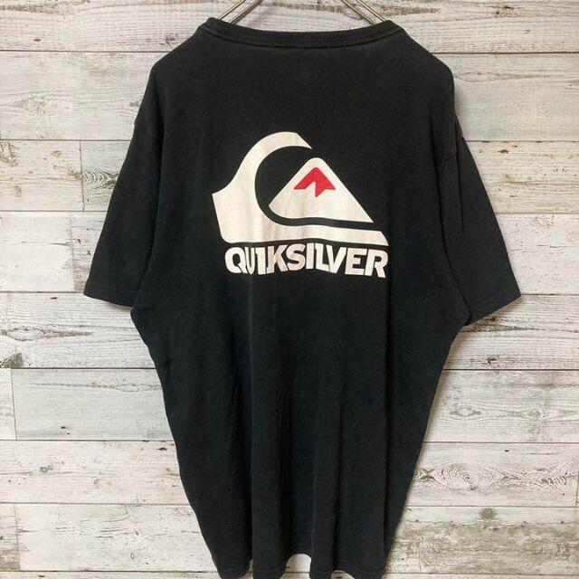 QUIKSILVER(クイックシルバー)のQUIK SILVER メンズ　半袖Tシャツ　バックプリント　サーフィン　XL メンズのトップス(Tシャツ/カットソー(半袖/袖なし))の商品写真