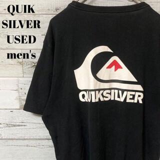 クイックシルバー(QUIKSILVER)のQUIK SILVER メンズ　半袖Tシャツ　バックプリント　サーフィン　XL(Tシャツ/カットソー(半袖/袖なし))