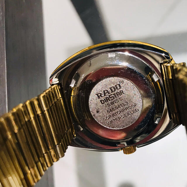 ラドー RADO ダイヤスター 自動巻き  ゴールド 腕時計 ビンテージ