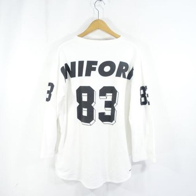 uniform experiment(ユニフォームエクスペリメント)のUNIFORM EXPERIMENT 3/4 NUMBERING FOOTBAL メンズのトップス(スウェット)の商品写真