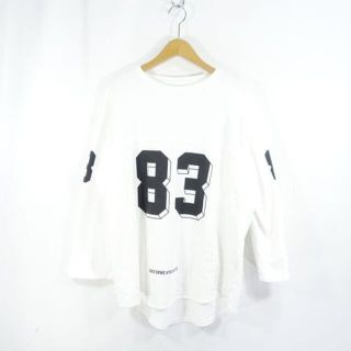 ユニフォームエクスペリメント(uniform experiment)のUNIFORM EXPERIMENT 3/4 NUMBERING FOOTBAL(スウェット)