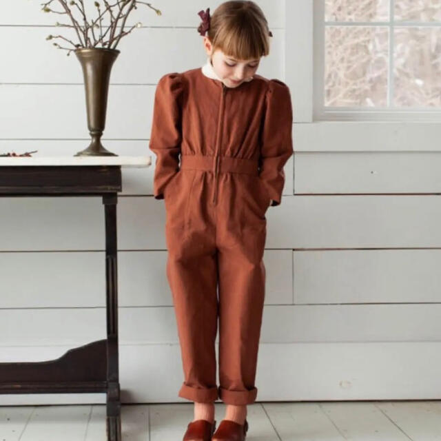 何でも揃う ploom soor Primrose Loam Coverall パンツ/スパッツ 正式 【最終値下げ】BISHOOL Wool Jumpsuit Gabardine その他