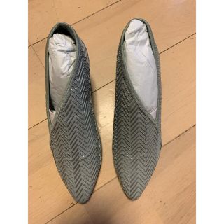 ユナイテッドヌード  UNITED NUDE グレー　伸縮23.5/37 新品(ハイヒール/パンプス)