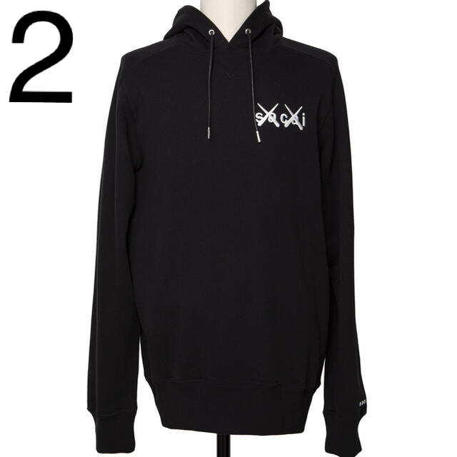 sacai(サカイ)のsacai KAWS Embroidery Hoodie パーカー 2  メンズのトップス(パーカー)の商品写真