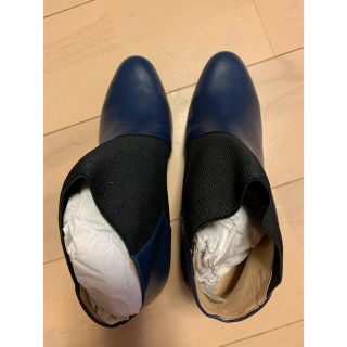 ユナイテッドヌード  UNITED NUDE ブーツ　紺青ブルー24/38新品(ブーツ)