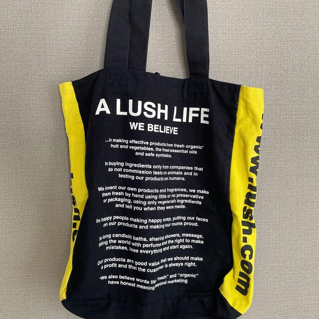 LUSH(ラッシュ)の📣お値下げ📣【LUSH】トートバッグ レディースのバッグ(トートバッグ)の商品写真