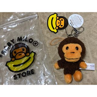 アベイシングエイプ(A BATHING APE)のBABY MILO STORE  ぬいぐるみ　キーホルダー(ぬいぐるみ)