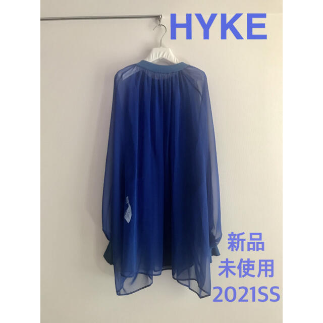 ★新品2021SS★ HYKE シアー シフォン カットソー