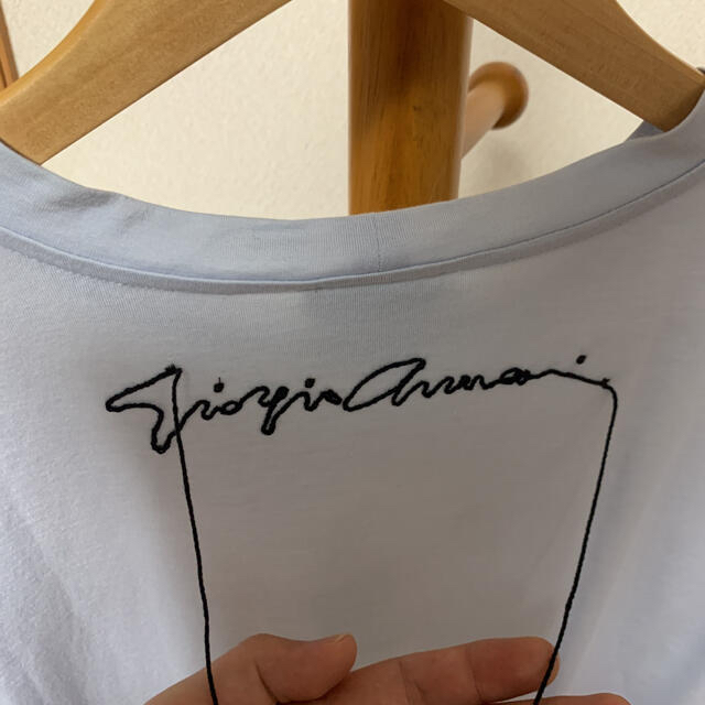 Giorgio Armani(ジョルジオアルマーニ)の美品　GIORGIO ARMANI ジョルジオアルマーニ　Tシャツ　サイズ42 メンズのトップス(Tシャツ/カットソー(半袖/袖なし))の商品写真