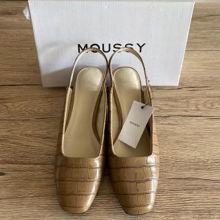 マウジー(moussy)のmoussy SQUARE TOE STRAP パンプス(ハイヒール/パンプス)