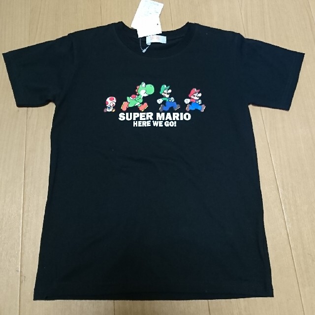 任天堂(ニンテンドウ)のマリオ シャツ キッズ/ベビー/マタニティのキッズ服男の子用(90cm~)(Tシャツ/カットソー)の商品写真