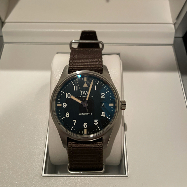 IWC(インターナショナルウォッチカンパニー)のIWCマーク18 トリビュート・トゥ・マーク11 美品 メンズの時計(腕時計(アナログ))の商品写真