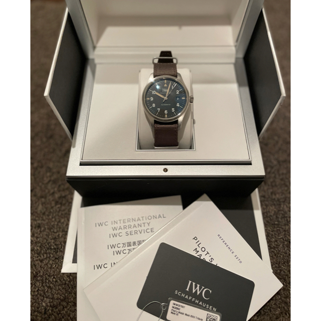 IWC(インターナショナルウォッチカンパニー)のIWCマーク18 トリビュート・トゥ・マーク11 美品 メンズの時計(腕時計(アナログ))の商品写真