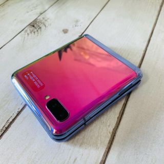 サムスン(SAMSUNG)のGalaxy Z Flip Mirror Purple 256GB SIMフリー(スマートフォン本体)