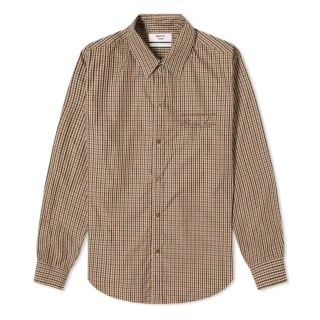 コムデギャルソン(COMME des GARCONS)のmartin rose チェックシャツ(シャツ)