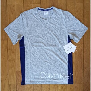 カルバンクライン(Calvin Klein)のカルバンクライン　新品　メンズ　Tシャツ(ブルー/ライトグレーS)(Tシャツ/カットソー(半袖/袖なし))