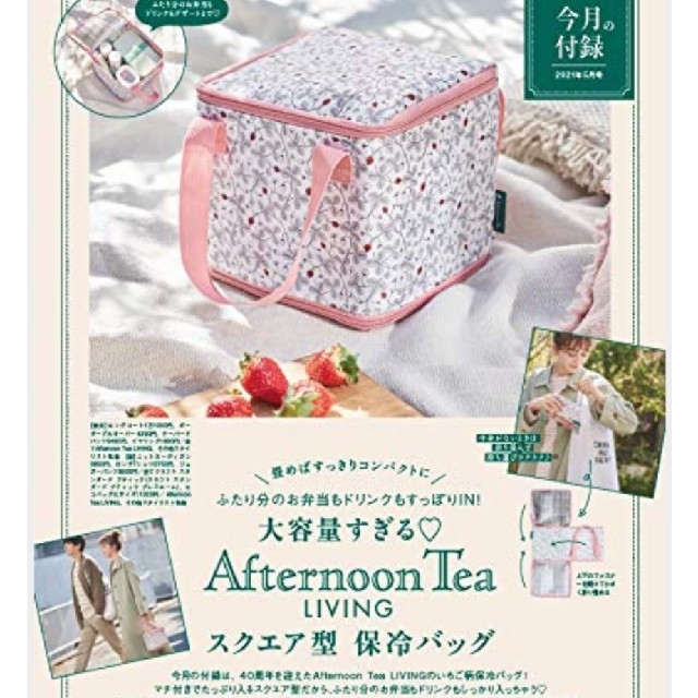 AfternoonTea(アフタヌーンティー)のAfternoon Tea保冷バック、SNIDELHOME　ビッグトート　 レディースのバッグ(エコバッグ)の商品写真