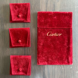 カルティエ(Cartier)のカルティエ　リングケース　携帯用　３個セット(その他)