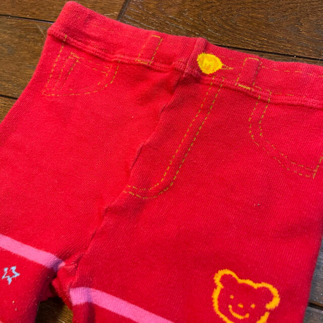 mikihouse(ミキハウス)のミキハウス パンツ　赤　95-105cm キッズ/ベビー/マタニティのキッズ服男の子用(90cm~)(パンツ/スパッツ)の商品写真