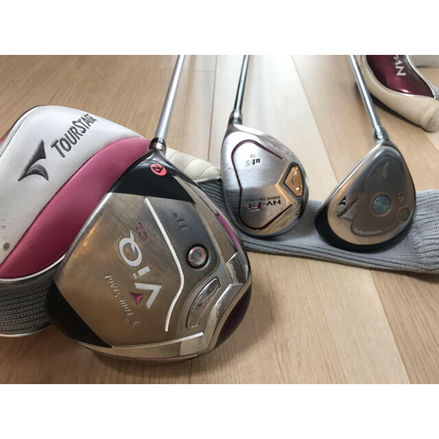 Paris Golf(パリスゴルフ)のK_H様専用♡レディース♡ゴルフクラブセット♡8本セット スポーツ/アウトドアのゴルフ(クラブ)の商品写真