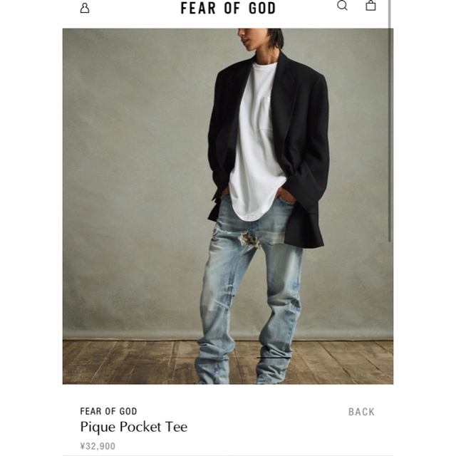 FEAR OF GOD(フィアオブゴッド)の専用　　　fear of god 7th Tシャツ メンズのトップス(Tシャツ/カットソー(半袖/袖なし))の商品写真