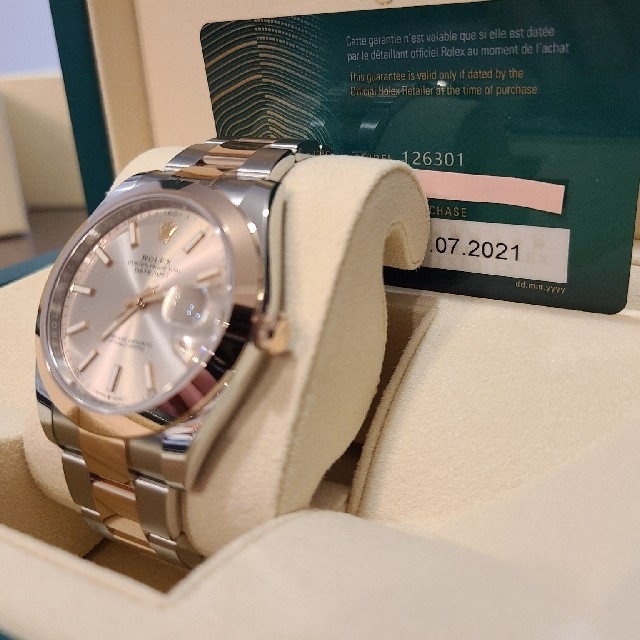 ROLEX(ロレックス)の【yasu様専用①】ロレックス デイトジャスト 41 コンビ 126301 メンズの時計(腕時計(アナログ))の商品写真