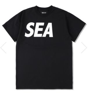 シー(SEA)のSEA S/S T-SHIRT BLACK-WHITE M size(Tシャツ/カットソー(半袖/袖なし))